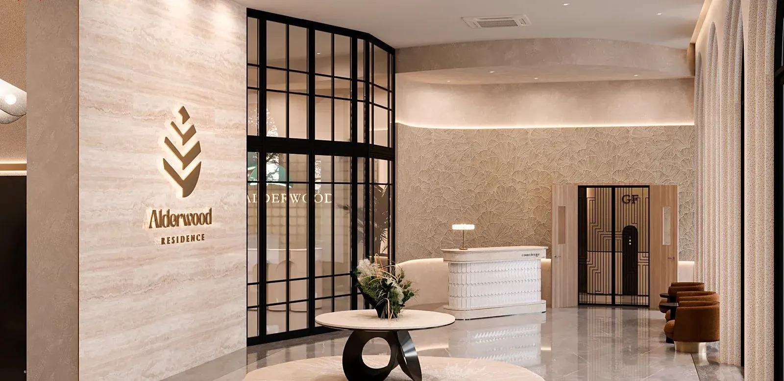 Alderwood Residence 大堂示意圖(Artist's Impression)