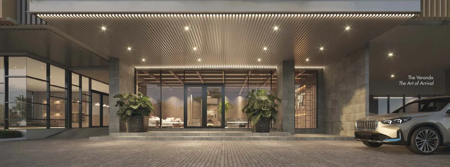 Peel Lane 入口與落客區示意圖（Artist's Impression）